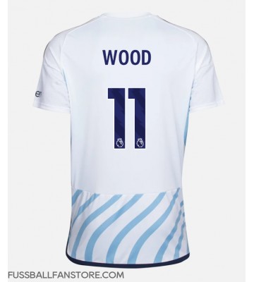 Nottingham Forest Chris Wood #11 Replik Auswärtstrikot 2023-24 Kurzarm